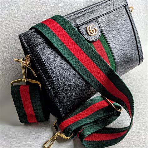 gucci purse with green and red strap|replacement Gucci purse strap.